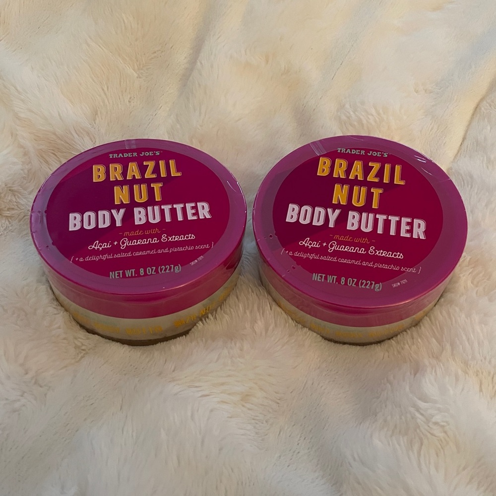 2 Trader Joe’s Brazil Nut Body Butter Lotions